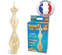 JeuJura – Jeu de construction TECAP? 3XL – 300 planchettes en bois