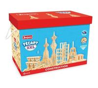 JeuJura Jeu Tecap Baril de Planchettes 8324 – 500 pièces, Format 3XL, Dès 4 ans, Fabriqué en France