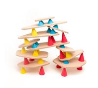 Jeu de construction en bois piks medium