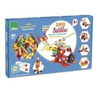 Jouet de construction - VILAC - Super Batibloc - Bois - Rouge - Mixte