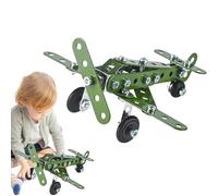 Jeu de construction en métal STEM, jouet éducatif interactif - Jouet de construction éducatif - Pour la maison, les fêtes, les filles, les cours préscolaires, les cours à la maison, les soirées