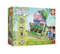 Educa Borrás – Jeu de société 2 en 1 Dream Gardens 3D Potager interactif – Vert Enfants