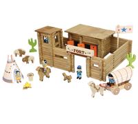 Jeu De Construction Far West - Fort Et Indiens - 200 P