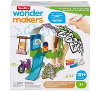 Jeu de construction - FISHER-PRICE - Cabane d'arbre junior Wonder Makers - 30 pièces multicolores