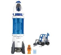 Jeu de Construction Fusée Spatiale - NINCO - Mission vers la Lune - Effet Fumée - Détecteur de Métaux