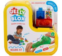 JELLY BLOX - Newbie Kit - 11 Blocs de Construction Tactiles - Jeu de Construction pour Enfants dès 2 Ans - Expérience Sensorielle avec Blocs Extensibles, Souples et Flexibles - Motricité Fine