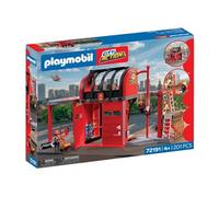 Jeu de construction Grande caserne de pompier 72191 Rouge