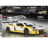 Hot Wheels Elite Jeu de construction Audi R8 LMS 820 pièces Multicolore pour enfants