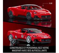 Jeu de construction - HOT WHEELS - JFR90 - Brick Shop Maserati MC20 - 250 pièces - Série Speed - Dès 10 ans