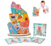 Jeu De Construction: Jouet Pour La Petite Enfance, Activités De Amélioration Du Cerveau, Ensemble Coloré Pour L'équilibre | Engagement Interactif Parent-enfant Pour Le Développement Des Compétences Mo