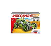 Meccano - Ma Voiture À Retro Friction Junior - 3 Modèles De Véhicules Retrofriction À Construire - Voiture Jeu De Construction Avec 2 Outils - Cadeau Enfant - Jouet Enfant 5 Ans et +
