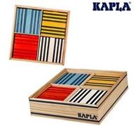 Jeu de construction Kapla 100 planchettes Octocolor 8 couleurs Enfant 3 ans +. G