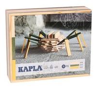 Kapla Jeu de construction Coffret Araignée 75 planchettes – coloris naturel et colorés