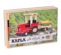 Coffret Tracteur Kapla 155 Planchettes Coloris Naturel Et Colores