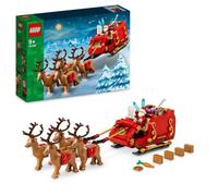 LEGO Jeu de construction Le traîneau du Père Noël 40499 – Dès 9 ans – Cadeau de Noël