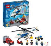 Jeu de construction - LEGO - 60243 - Hélicoptère de police - 212 pièces - À partir de 5 ans