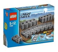 Jeu de construction - LEGO - 7499 - Rails flexibles - 24 pièces - Dès 5 ans