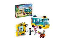 LEGO Friends Le Bus de Heartlake City, Jouet de Mini-Poupée avec Véhicule, Set d'Amitié avec Paisley, Cadeau Enfants, Filles et Garçons Dès 7 Ans 41759