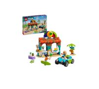 LEGO Coffret Friends 42625 – Bar à smoothies de la plage, 2 mini-poupées, tortue 6+