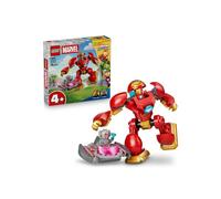 Jeu de construction LEGO Marvel 11209 Ultron contre Iron Man 96 pièces avec 2 figurines Noir/Gris