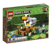 Jeu de construction LEGO® Minecraft™ 21140 Le poulailler - 198 pièces - Garçon et fille - A partir de 5 ans