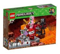 Jeu de construction - LEGO - Minecraft - La bataille du Nether - 80 pièces