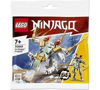 Jeu de construction - LEGO - NINJAGO 30649 - Sac en plastique - Modèle 2 en 1 - Dragon de glace