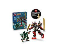 Jeu de construction LEGO Sonic Shadow's Mech vs. G.U.N. Trooper 77120 374 pièces avec robot articulé Dark Rider Doom Wings et figurines Multicolore