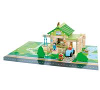 Jeu de construction Ma première maison avec voiture Jeujura