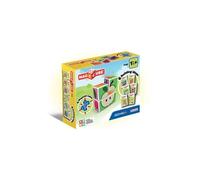 Geomag - MAGICUBE Fruit - 4 Cubes Magnétiques - Blocs de Construction Éducatif pour Enfants dès 18 Mois - avec 6 Idées de Construction - Développe la Créativité et la Dextérité - Fabriqué en Suisse