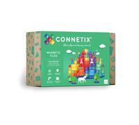 CONNETIX Tuiles Magnétiques Créatif Pack Arc-en-Ciel, 102 Pièces