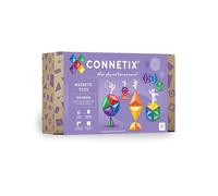 CONNETIX Tuiles Magnétiques Pack D’Extension Pastel, 48 Pièces
