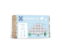 Jeu de construction magnétique clair paquet rectangle, 12 pièces transparent TU