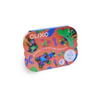 Crew Pack CLIXO - Bleu/Vert - GIPSY TOYS - Jeu de Construction magnétique, Flexible, Durable et imaginatif - 30 pièces - Dès 4 ans