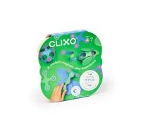 Clixo Jeu de construction magnétique Itsy CLIXO 18 pcs Jouet éducatif et créatif Bleu/vert Dès 4 ans