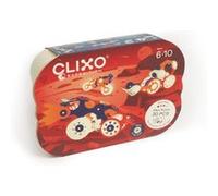 Mars Rovers CLIXO - GIPSY TOYS - Jeu de construction magnétique, flexible - 30 pcs - dès 6 ans - Brille dans la nuit