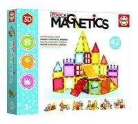 Educa Borrás - Jeu magnétique - Educa Magnetics 42 pièces - Multicolore