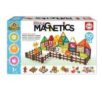 Jeu de construction magnétique Educa Magnetics Park Zoo 50 pcs 2D 3D Multicolore G