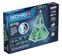 Geomag - Jeu de construction magnétique Ecofriendly 60 pièces Glow Multicolore G