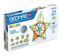 Jeu de construction magnétique - GEOMAG - Supercolor - 93 pièces - Magnétique - Dès 3 ans