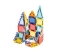 Jeu de construction magnétique - LUDI - 50056 - 26 pièces - Boîte métallique compacte - Dès 3 ans