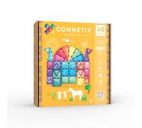 Jeu de construction magnétique pack Château Pailleté, 48 pièces multicolore TU