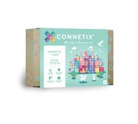 CONNETIX Construction Carreaux Magnetiques Pastel Pack Créatif, 120 Pièces