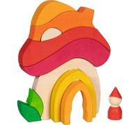 Jeu de construction maison champignon