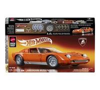 Coffret de construction - MATTEL - Lamborghini Miura P400 SV - 1 523 pièces - Échelle 1/12 - Voiture métal 1/64 incluse
