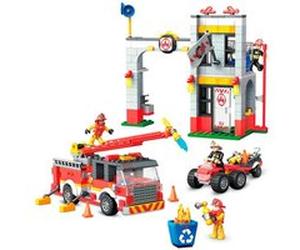 Jeu de construction Mega Bloks Caserne de pompiers G