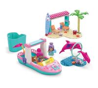 Jeu de construction Mega Bloks Mega Construx Barbie Color Reveal Nage avec les dauphins