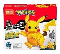 Mega Construx Pokemon Jumbo Pikachu 600 Multicolour