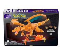 Jeu de construction Mega Bloks Pokémon Dracaufeu en mouvement Multicolore G