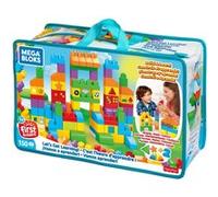 Mattel Sac de blocs de construction Mega Bloks Deluxe 150 briques 1 à 5 ans FVJ49